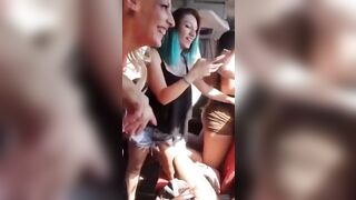 Trashy: Flashing on the bus #2