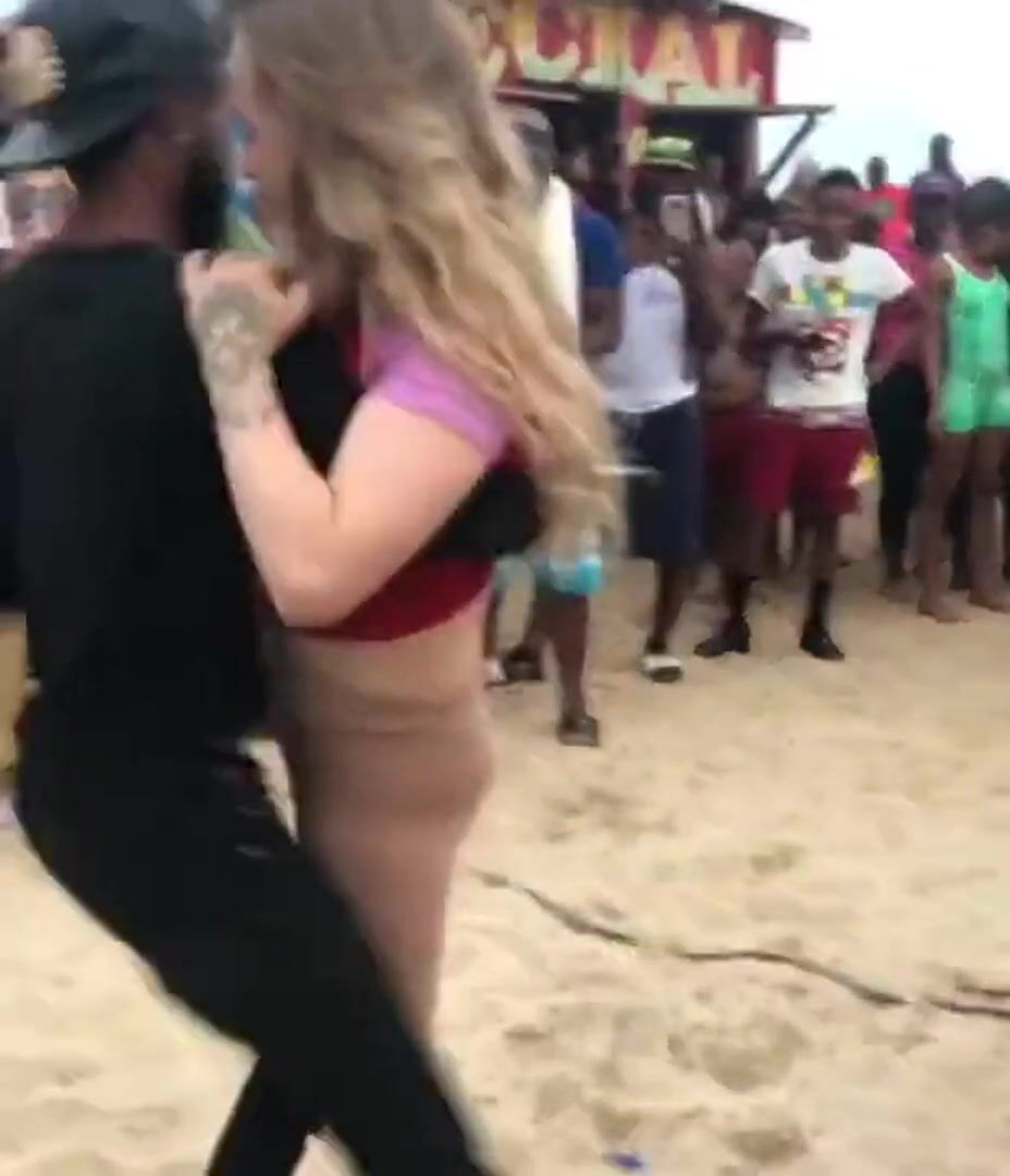 They even had a small stage built for it