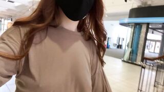 Trashy: flashing in the mall #2