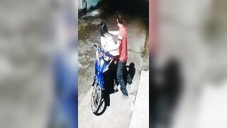 Trashy: Caught fucking in the street #4