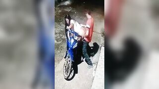 Trashy: Caught fucking in the street #2