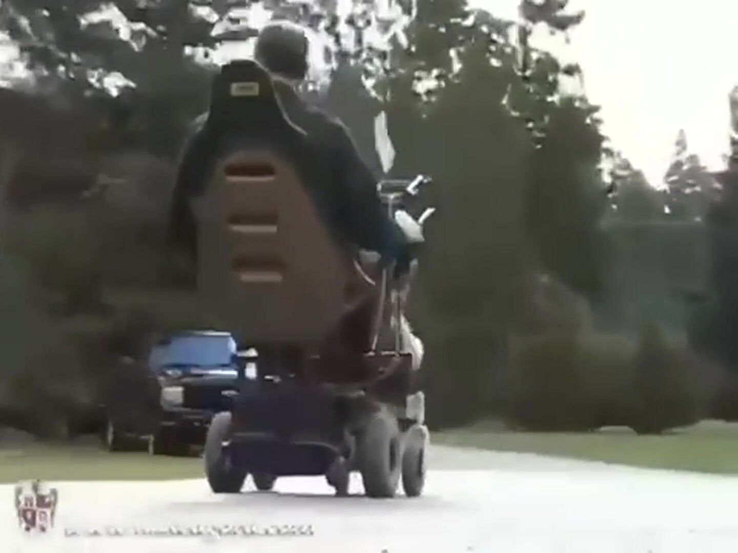 Imagine getting your mail and seeing this in your neighbors drive way