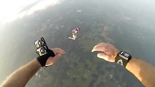 NSFW Wow: Maybe If She Flaps Fast Enough She Won't Need The Parachute #1