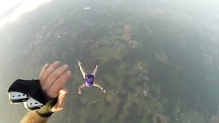 NSFW Wow: Maybe If She Flaps Fast Enough She Won't Need The Parachute #3